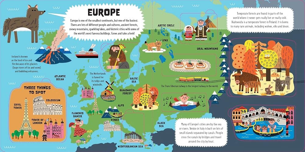 Lonely Planet Kids My First Lift-the-Flap World Atlas thumbnail 5