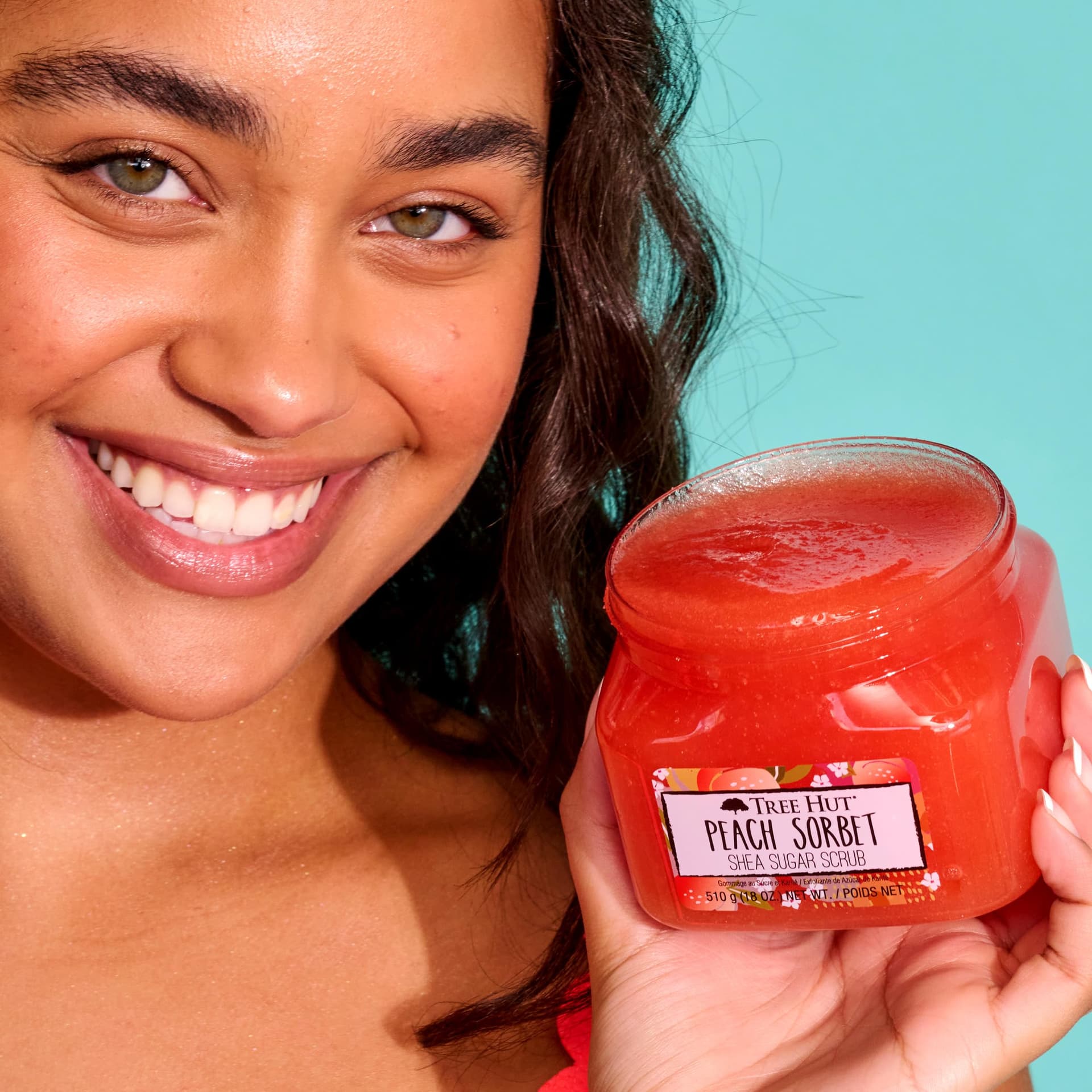 Tree Hut Peach Sorbet Shea Sugar Scrub thumbnail 10