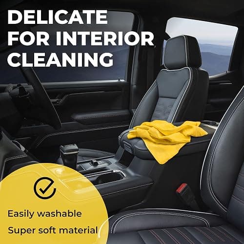 Premium XL Shammy Towel for Car - 2pk (34”x25”) - Super Absorbent Chamois Cloth - Spots & Scratch-Free - Reusable Car Drying Towels thumbnail 6