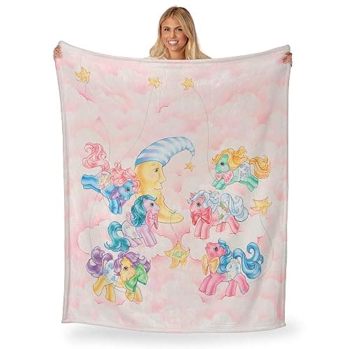 NORTHWEST Hasbro My Little Pony, Cotton Candy Clouds, Silk Touch Throw Blanket, 40 x 50 Inches thumbnail 3