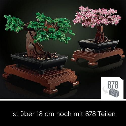 LEGO Botanicals Bonsai Baum Set für Erwachsene - Pflanzen Home Deko Set - DIY Projekt und entspannende kreative Aktivität - Geschenkidee für Frauen und Männer - Botanik Kollektion 10281 thumbnail 6