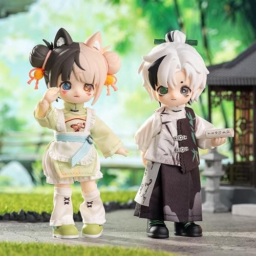 CALEMBOU BJD Blind Box, 1/12 Cute NAGI The Untrammeled Traveler Series BJD Doll, 5.5 Inches Collectable Action Figure for Birthday Gifts (Nagi-XYY-1box) thumbnail 3