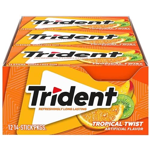 trident tropical twist gum - Image 1