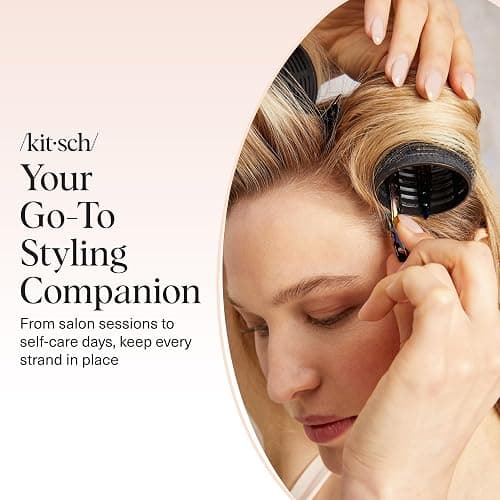 Kitsch Professional Alligator Clips for Hair Styling - Iridescent, 6 Pcs | 3.5" Aluminum Duckbill Hair Clips for Styling – Great Hair Sectioning Clips For Salon, Makeup Application thumbnail 8