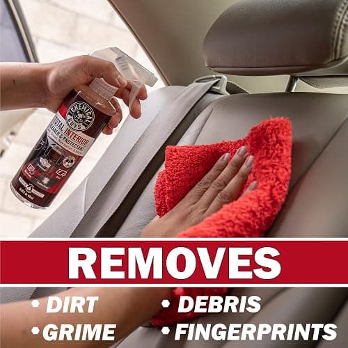 Chemical Guys, Total Interior Cleaner Variety Kit, New Car & Black Cherry | Sample two aromas in one box, a one-step spray for dashes, seats, door panels and screens, boxed ready to gift thumbnail 6