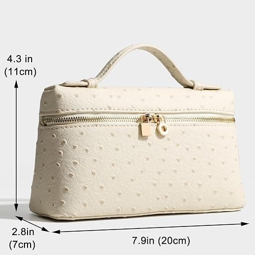 Rejolly Crossbody Bag for Women Small Pouch Top-Handle Leather Bag Designer Shoulder Handbag Quiet Luxury Trendy Purse thumbnail 3