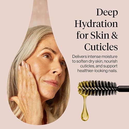 Kitsch Organic Castor Oil for Hair Growth - 100% Pure Castor Oil, Organic Cold Pressed Unrefined Glass Bottle for Face, Skin, Lashes, Brows, Scalp, Nails & Belly Button | Ideal Gifts for Women - 2 oz thumbnail 4