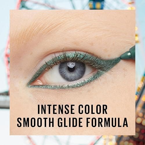 Maybelline Tattoo Studio Sharpenable Gel Pencil Waterproof Eyeliner, Long-Lasting Eyeliner With Smooth Gel Pigments For Up To 36HR Wear, Galactic Cobalt, 1 Count thumbnail 5