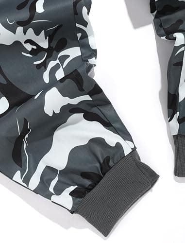 Men Techwear Cargo Joggers Flap Pocket Elastic Drawstring Waist Pants thumbnail 7
