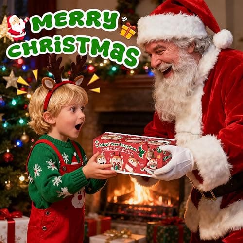 CMXLVFZ Christmas Stuffed Animals Plush Toys - 10 Inch Soft and Hugging Deer Stuffed Animal Plushes for Kids, Girls & Boys - Ideal 2025 Collectible Toys Holiday Home Decorations thumbnail 7