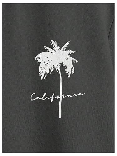 SOLY HUX Boy's Graphic Tees Palm Tree Print Short Sleeve Crew Neck Summer Trendy T-Shirts Clothes for Teen Boys thumbnail 3