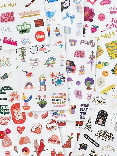 ban.do Sticker Book with Over 700 Assorted Stickers and 35 Sheets with Fun/Colorful/Aesthetic Pack for Scrapbooking Planners or Journals, Issue 7 thumbnail 5