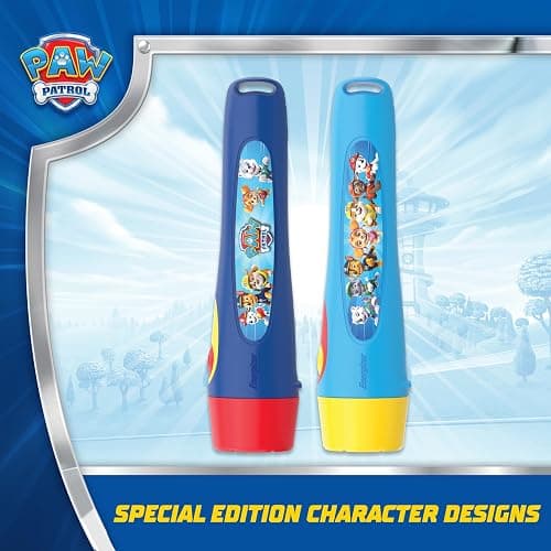 Energizer PAW Patrol Flashlights (2-Pack), LED Flashlights for Kids | Ready for dark play, kids flash light 2-pack, flash lights battery powered, shatterproof lens, 72-hour runtime thumbnail 2