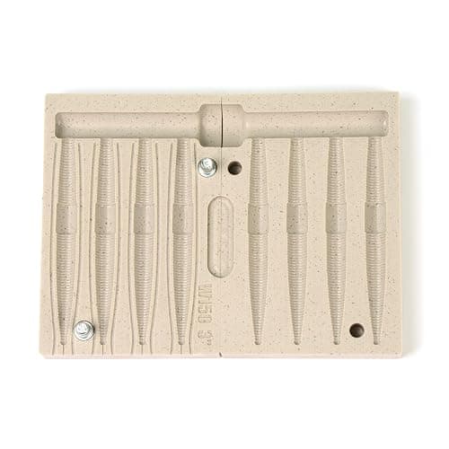 FatFish W150-4C Bait Mold Soft Plastiс Lure Making Injection Mold for Do-It Fishing Lures 3" thumbnail 4