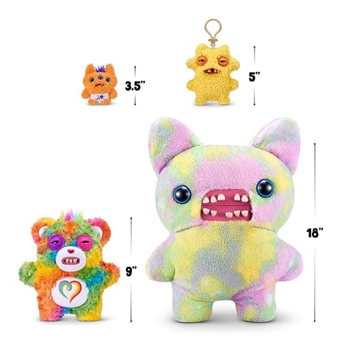 Fuggler Care Bears 9-Inch Plush Toy (Togetherness Bear) by ZURU – Funny Ugly Monster Stuffed Animal with Human-Like Teeth, Collectible Plush for Kids, Tweens, Teens, Adults & Crossover Fans thumbnail 9