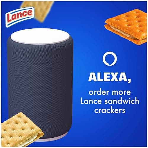 Lance Sandwich Crackers, Variety Pack, 3 Flavors, 20 Individually Wrapped Packs, 6 Sandwiches Each thumbnail 6