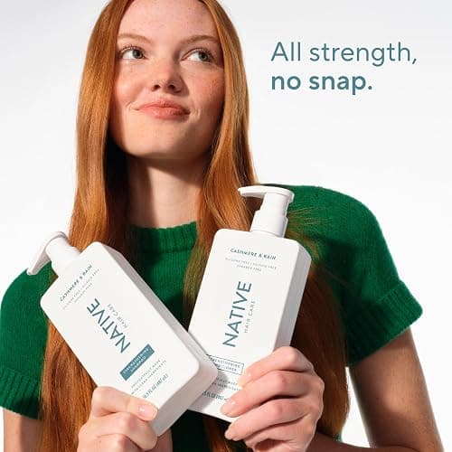 Native Cashmere & Rain Shampoo and Conditioner Contain Naturally Derived Ingredients | All Hair Types, Color & Treated, Fine to Dry Damaged, Sulfate & Dye Free - 2-Pack thumbnail 6