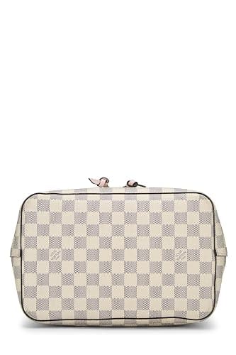 Louis Vuitton, Pre-loved Pink Damier Azur Neo Noé, Pink thumbnail 5