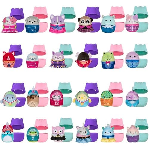 Squishmallows Squishville Series 10 Mini Mystery Plush Blind Capsule (5 Pack) Official Jazwares Collectible Stuffed Animal Toy - Soft Squishy Surprise Plush Figure Gift for Kids, Boys, Girls thumbnail 3