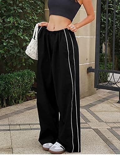 Shebote Womens Parachute Pants  thumbnail 2