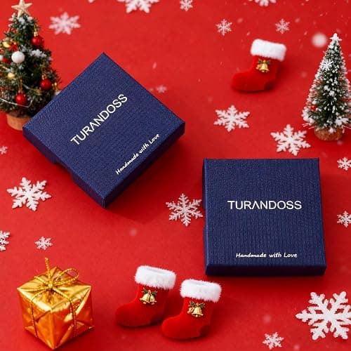 Turandoss Christmas Gifts for Grandkids - Dainty 18K Gold Plated Tiny Heart Initial A-Z Letter Pendant Necklace Stocking Stuffers for Teen Girls Jewelry thumbnail 7