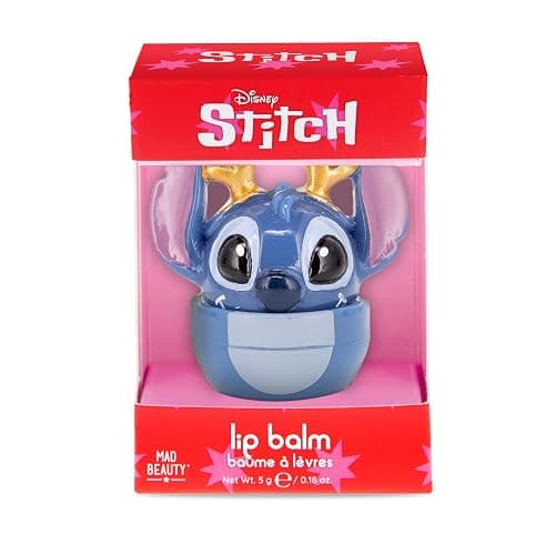 MAD BEAUTY Disney Stitch At Christmas Lip Balm, Fragranced with Cherry, Smooth & Hydrated Lips thumbnail 2