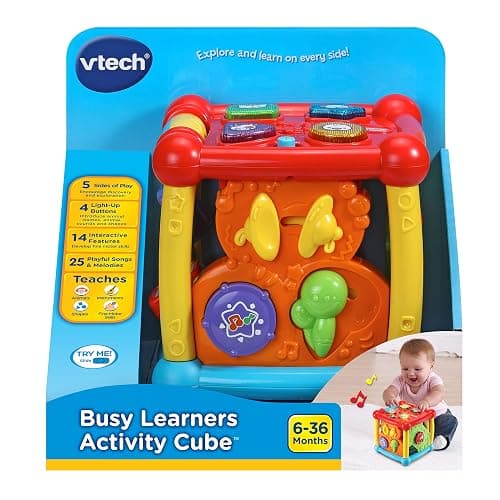 VTech Busy Learners Activity Cube (Retail Packaging - English Version) , Red thumbnail 5