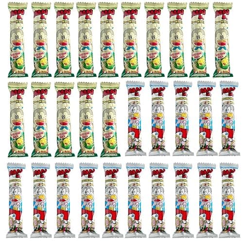 Japanese Snacks Variety Pack, Corn and Cheese Flavor, Corn Puffed Dagashi Mix, 30 Sticks thumbnail 2