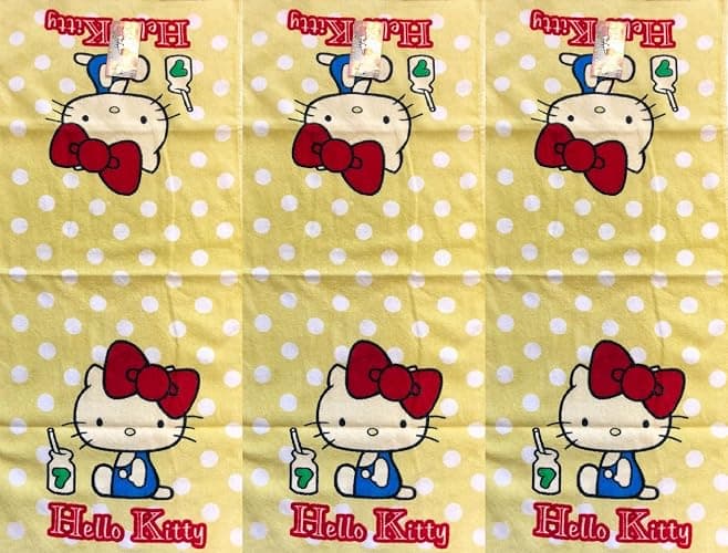 SANRIO 3 PC Hello Kitty Decorative Collection Children Hand Towel' - Image 1