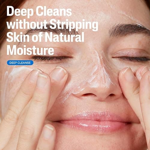 Cetaphil Face Wash, Daily Facial Cleanser for Sensitive, Combination to Oily Skin, 20 oz, Gentle Foaming, Soap Free, Hypoallergenic thumbnail 3