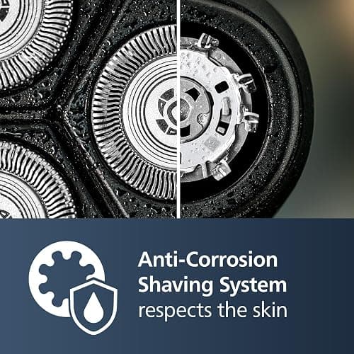Philips Norelco Shaver 2400 Series, Wet and Dry Electric Shaver, Pop-up Trimmer, P-Cap, Deep Black, Model X3001/90 thumbnail 5