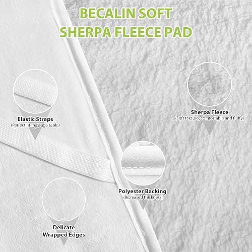 Massage Table Warmer Heating Pad Professional SPA Massage Bed Warmer with Timer, 9 Heat Settings, Overheat Protection for Massage Bed & Spa, Thickened & Soft Fleece, 30" x 71", with Face Hole thumbnail 5