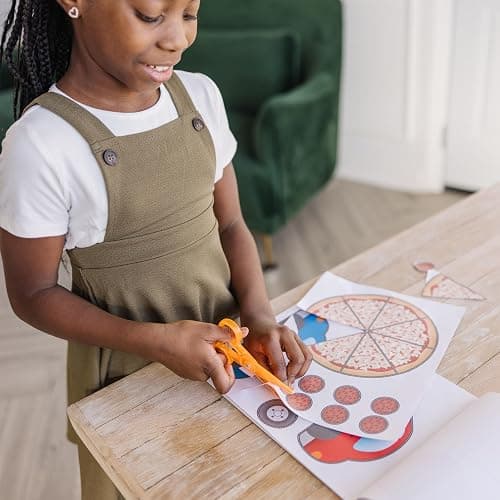 Melissa & Doug Scissor Skills Activity Book With Pair of Child-Safe Scissors (20 Pages) - FSC Certified thumbnail 2