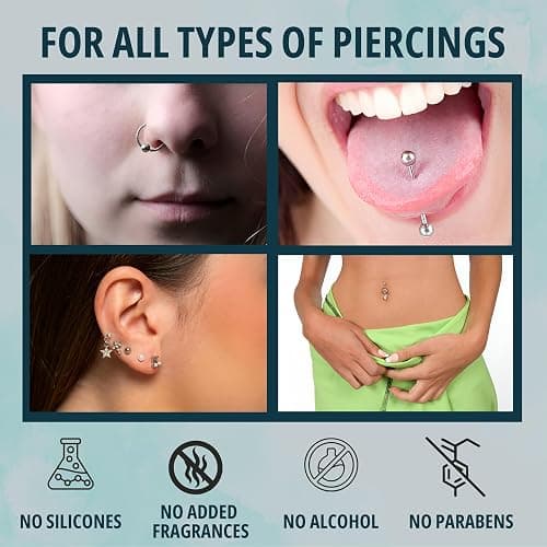 NOVEHA Piercing Bump Solution 20ml for Keloid Reduction | Soothing Solution Tea Tree Oil Formula for Scars & Keloid Bump Removal | Safe & Natural Piercing Aftercare Skin Recovery for Face & Body thumbnail 4