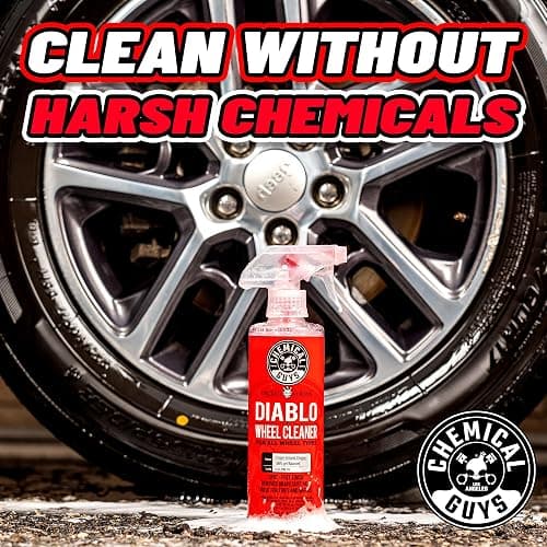 Chemical Guys Diablo Wheel Cleaner Spray - 2 Pack 16 oz Bottles, Safe on All Wheel & Rim Finishes, Sprayable Formula Removes Brake Dust, Dirt & Grime, Great for Cars, Trucks, SUVs, Motorcycles & RVs thumbnail 6