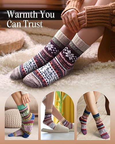 Chaussettes Chaudes pour la maison thumbnail 4
