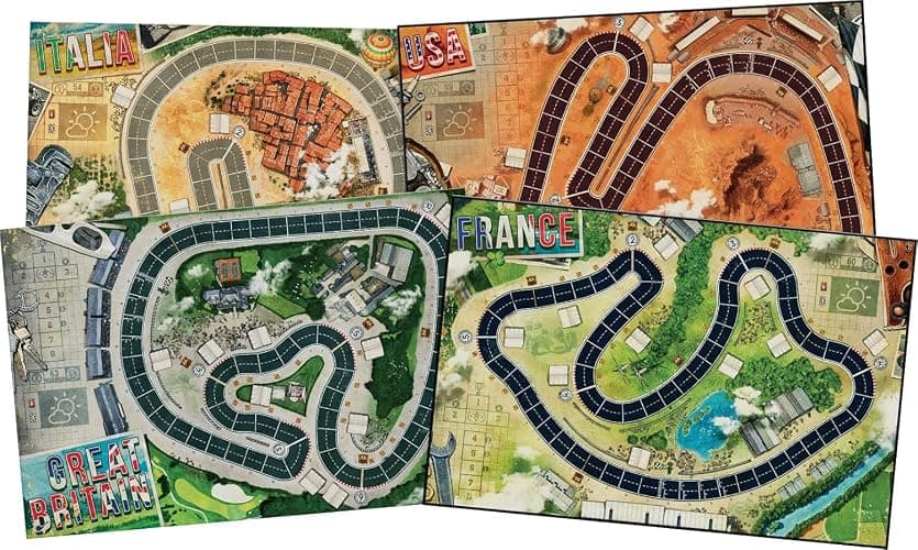 Heat (Version Française) - Un jeu d'Asmodee | 10+ ans et plus - 1 à 6 Players - 45 à 60 minutes de jeu - Jeu de société - Jeu de strategie/pour la famille thumbnail 10