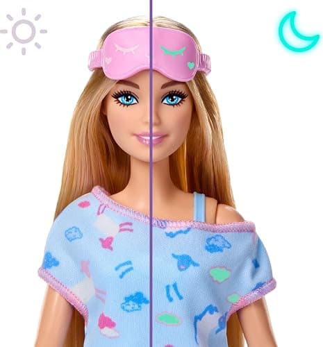 Barbie Sleepover Reveal Doll and Accessories thumbnail 3