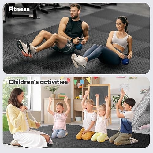 Black gym mat thumbnail 7