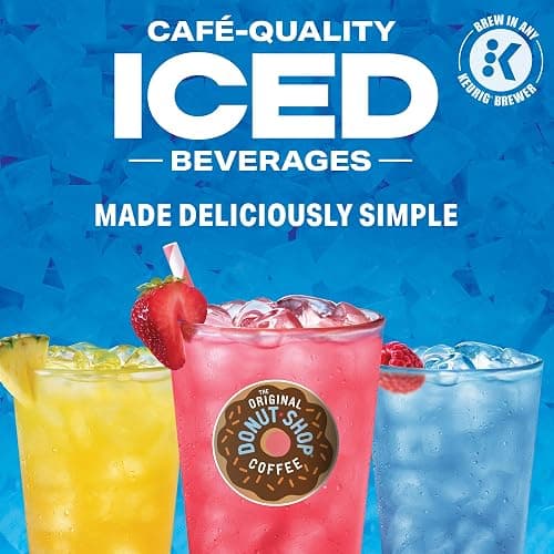The Original Donut Shop, Iced Refreshers, Keurig Single Serve K-Cup Pod Variety Pack, Strawberry Acai, Pineapple Passionfruit, Mango Dragonfruit Lemonade, Berry Chill, 20-Count thumbnail 7
