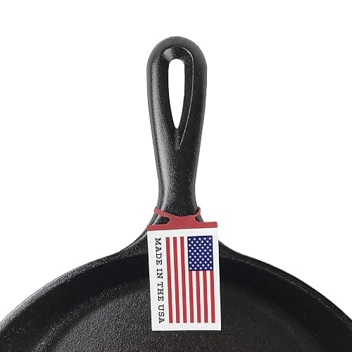Lodge 12 Inch Cast Iron Pre-Seasoned Skillet – Signature Teardrop Handle - Use in the Oven, on the Stove, on the Grill, or Over a Campfire - Black thumbnail 13