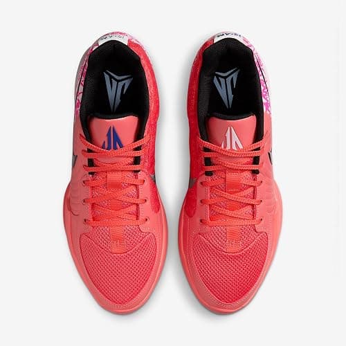 Ja 2 "Heart Eyes Basketball Shoes (IB5842-800, Magic Ember/Pink Foam/Deep Night/Iron Grey) Size 9.5 thumbnail 4