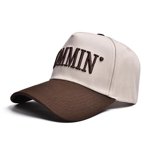 Women’s Mommin Trucker Hat – Vintage Two-Tone Ponytail Baseball Cap, Embroidered Adjustable Hat, Great Gift for Mom & Women thumbnail 2