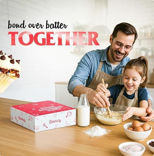 Baketivity Bug Cupcakes Kids Baking Kit with Pre-Measured Ingredients | Bake Delicious Bug Cupcakes DIY Activity Kit Includes Decorating Supplies, Easy Recipe, Great Gift for Boys & Girls Ages 6–12 thumbnail 6