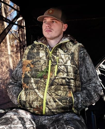 TIDEWE Men’s Heated Vest with Battery Pack, Lightweight Vest for Hunting/Hiking thumbnail 6