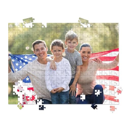 GifXify Custom Puzzles from Photos - 300/500/1000-Piece Custom Puzzle with Picture & Text - Personalized Jigsaw Puzzle for Adults & Kids - Family, Wedding, Pet, Birthday Gift - Image 1