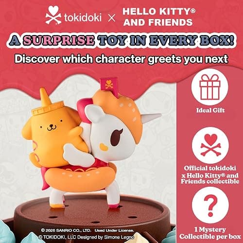 tokidoki™ - Hello Kitty® and Friends Fast Food Blind Box - 1 Pack of Cute Mystery Mini Collectibles - Collectible Art for Girls, Valentine's & Birthday Gifts - 2.75 Inches thumbnail 4