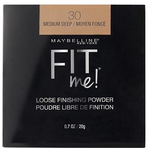 Maybelline Fit Me Loose Setting Powder, Face Powder and Finishing Makeup, Medium Deep, 1 Count - Image 1