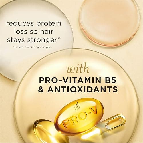 Pantene Conditioning Detangler Spray, Pro-V Repair & Protect, Nutrient Boost for Damaged Hair, Antioxidant Enriched, Leave-In Conditioner, Smooth & Shine, Sulfate-Free, 8.5 Fl Oz, 3 Pack thumbnail 6