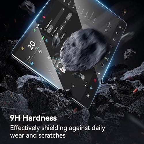 SUMK Screen Protector for Tesla Model Y /3 Accessories (No for 3 Highland & Y Juniper), [9H & Anti-scratch & Fingerprint] 15 inch Front Protector for Model Y (2020~2024) Model 3 (2017~2023) - Glossy thumbnail 6